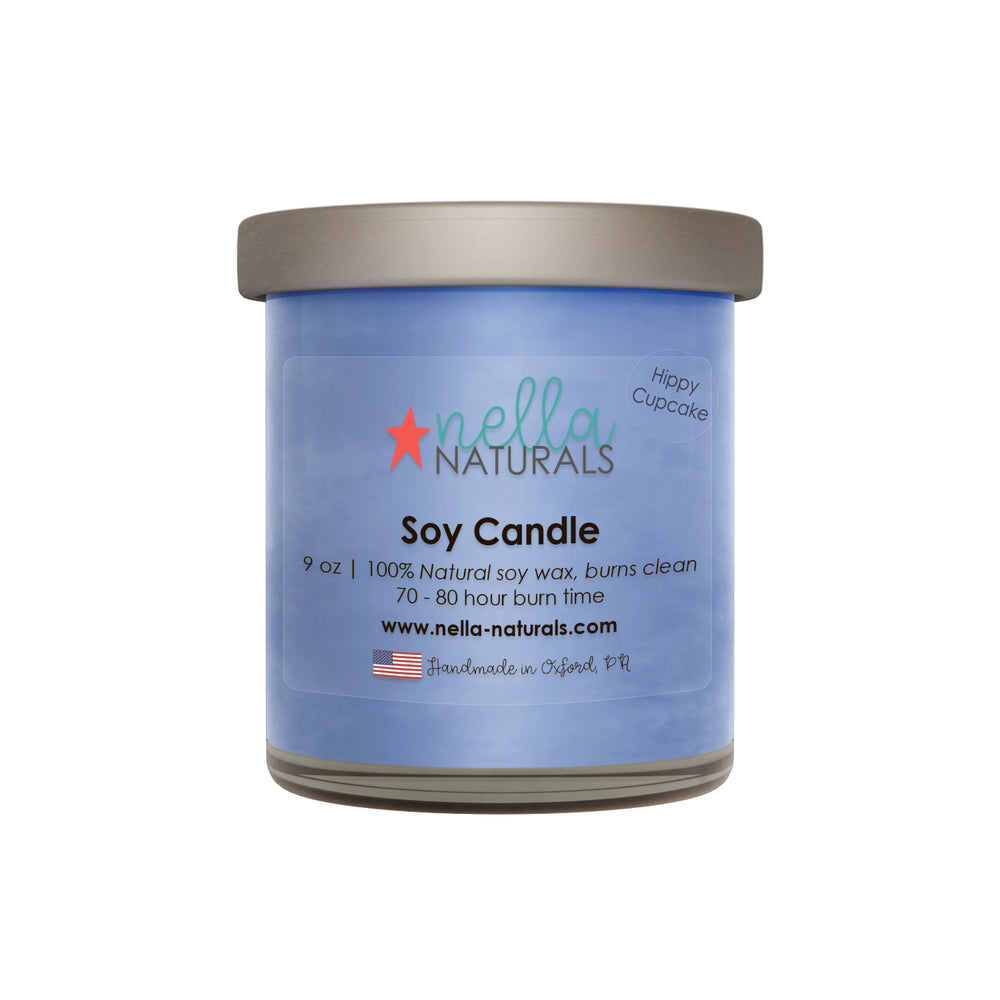 Hippy Cupcake Soy Wax Candle