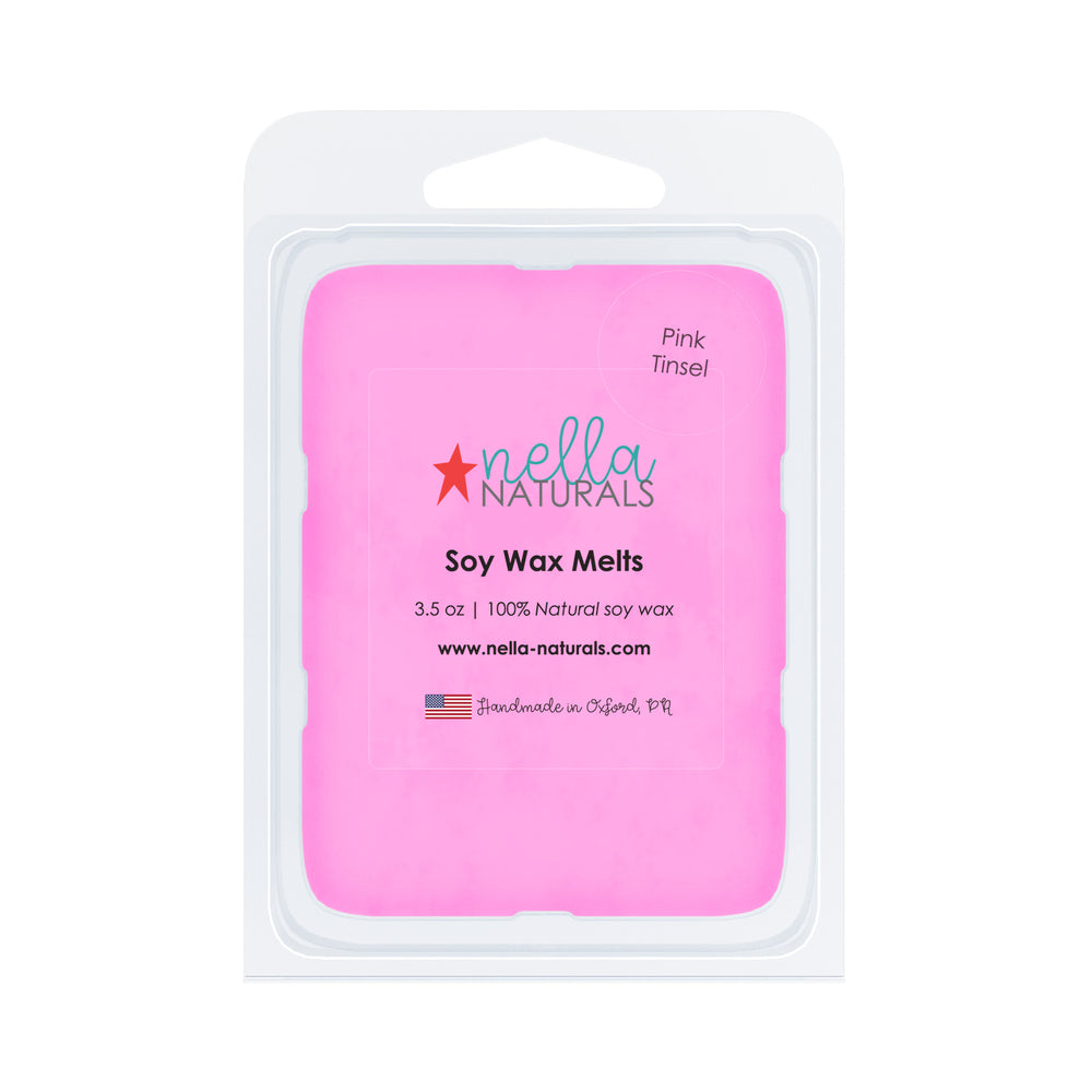 Pink Tinsel Wax Melt