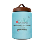26oz Beach Breeze Wooden Wick Candle