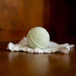 Honeydew Popsicle Bath Bomb out of package