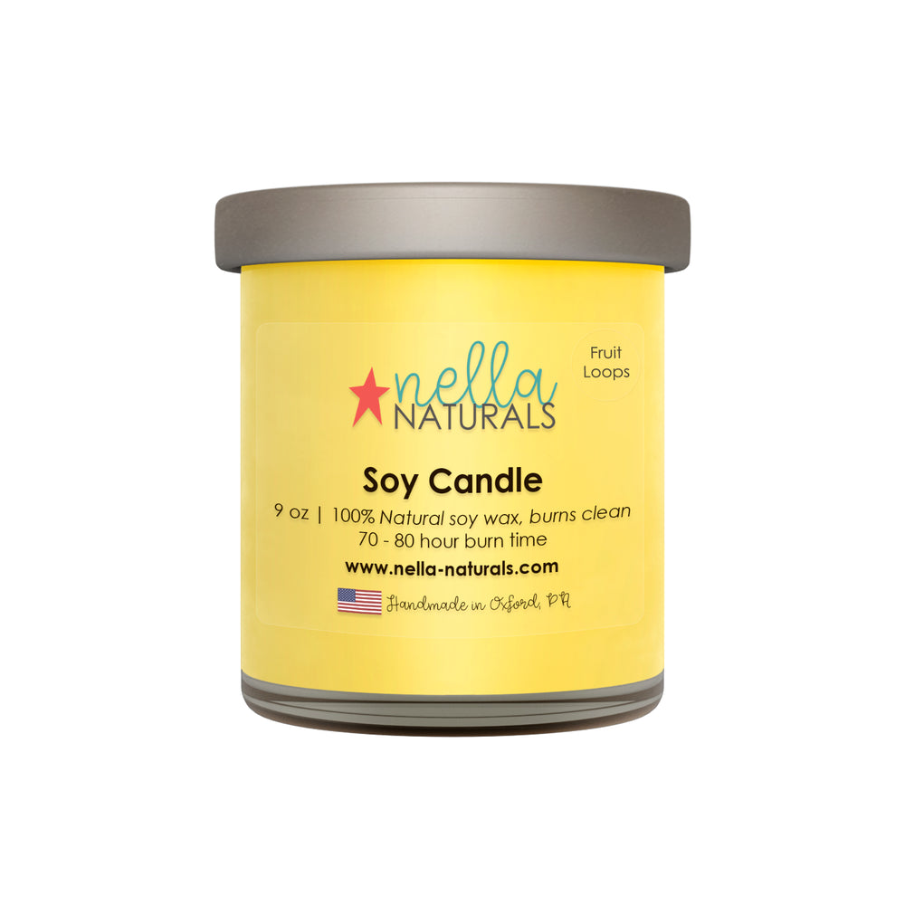 Fruit Loops Soy Wax Candle