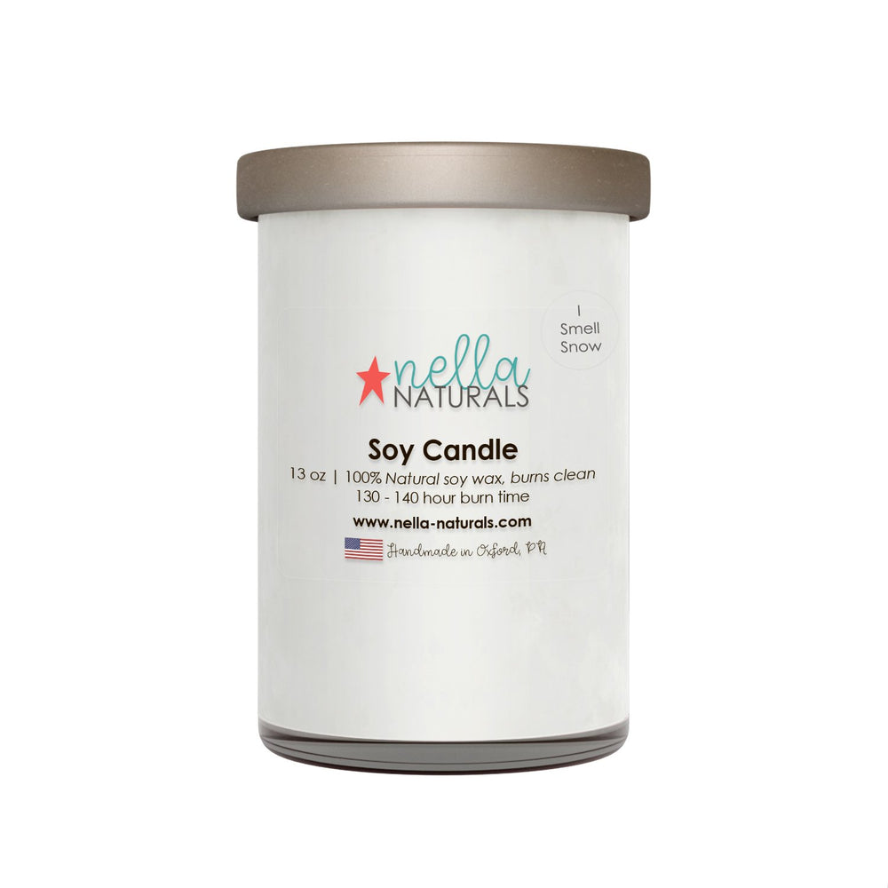 13oz I Smell Snow Soy Wax Candle
