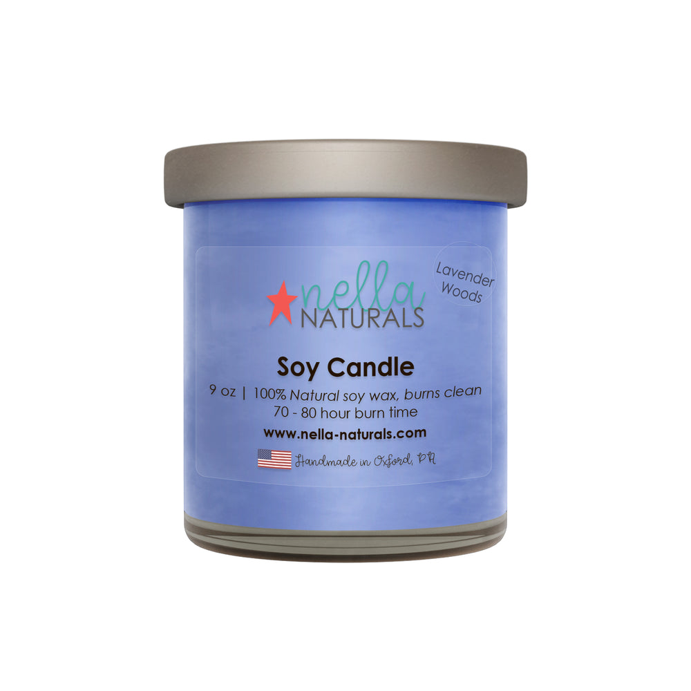Lavender Woods Soy Wax Candle