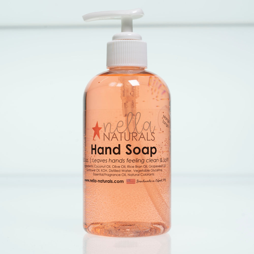Mango Tango Liquid Hand Soap white background