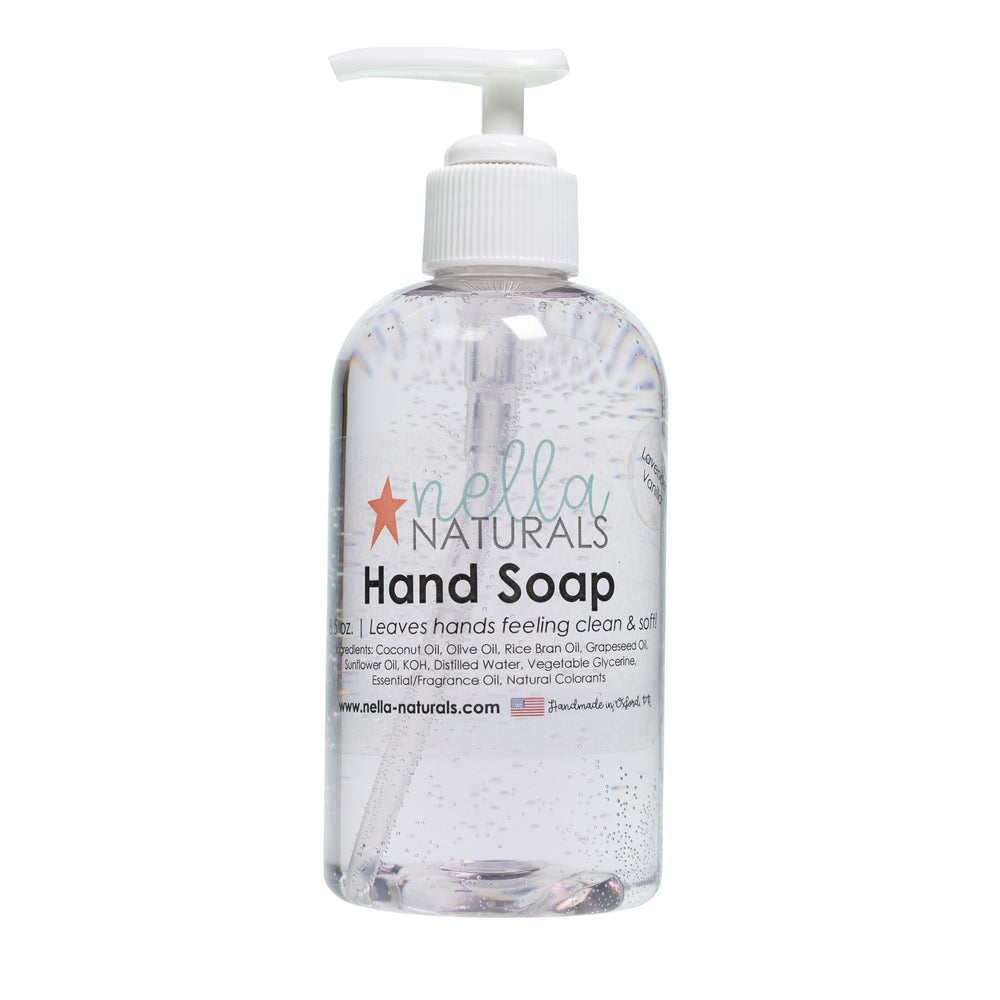 8.5oz Lavender Vanilla Liquid Hand Soap