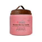 18oz Merry & Bright Wooden Wick Candle