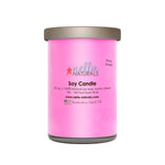 13oz Pink Tinsel Soy Wax Candle