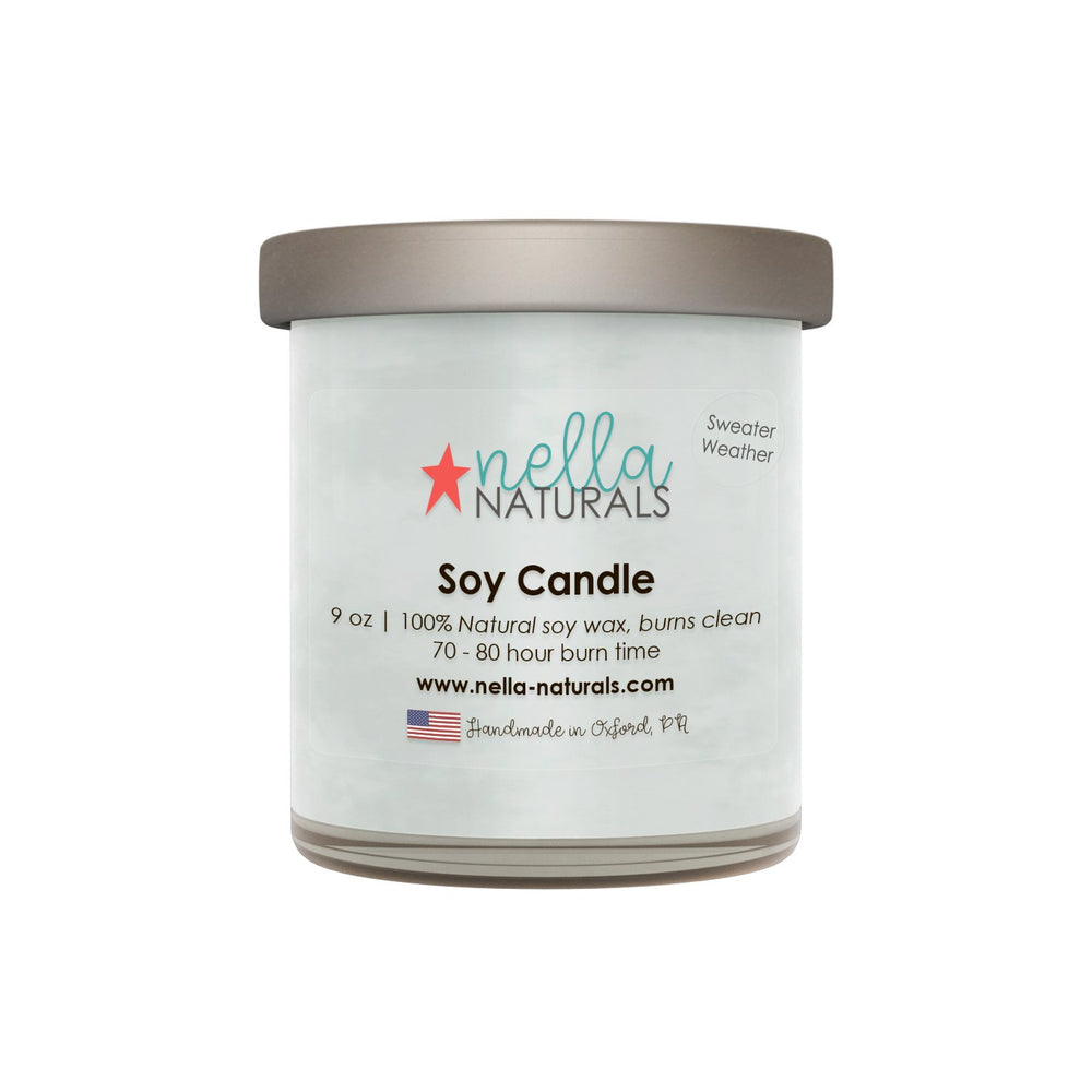 9oz Sweater Weather Soy Wax Candle